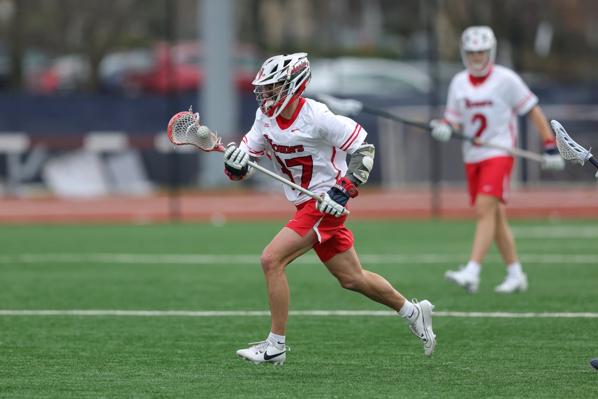 StJohnsLax's tweet photo. Congrats to Bobby Seel for being named to the BIG EAST Weekly Honor Roll 👏

Against Binghamton:
4⃣ goals (career-high)
2⃣ assists
6⃣ points (career-high) https://t.co/VzdXXBRf46