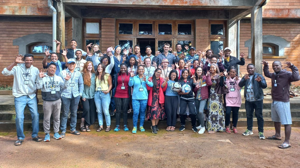 Peace Corps Madagascar Volunteers and their counterparts recently participated in Grassroot Soccer SKILLZ training, which harnesses the power of soccer to provide young people with life-saving information and mentorship that enables them to lead healthier lives. ⚽ #PeaceCorps