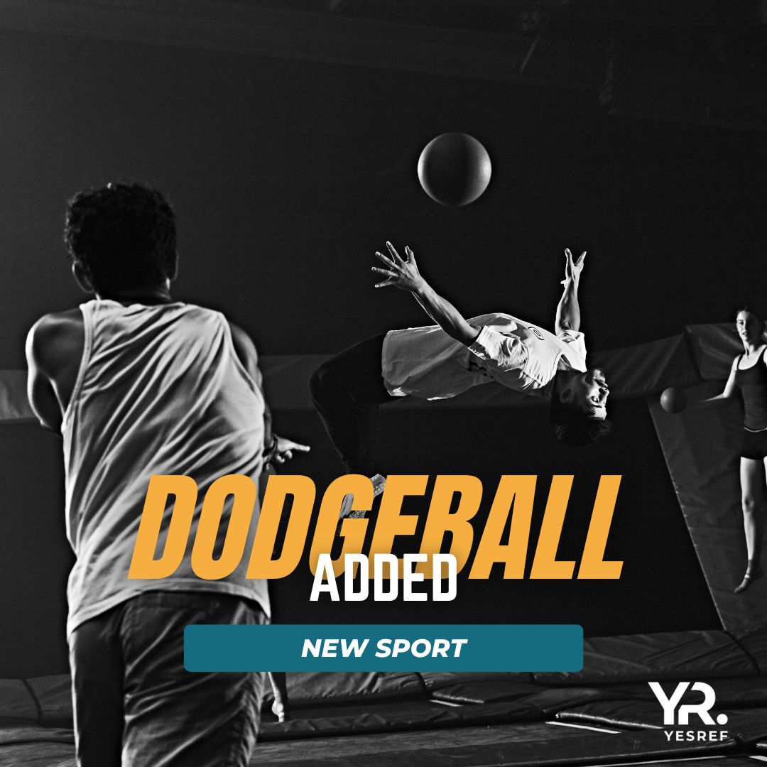 New Sport Added 🤩 Welcoming Dodgeball to the YesRef Family 🙌 #dodgeball #refereeing #yesref