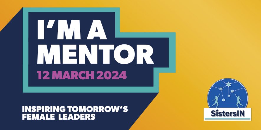 Looking forward to attending the Sisters IN Celebration event tomorrow.
This year I’m part of SistersIN, supporting my Alma Matter <a href="/OLSNewry/">Our Lady's, Newry</a> 
Having the opportunity to mentor L6 student, Kerrie,  over the past few months has been a valuable experience. #sistersIN24