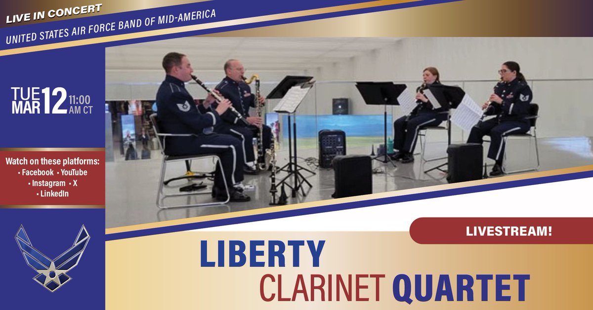 USAF Band of Mid-America tweet media