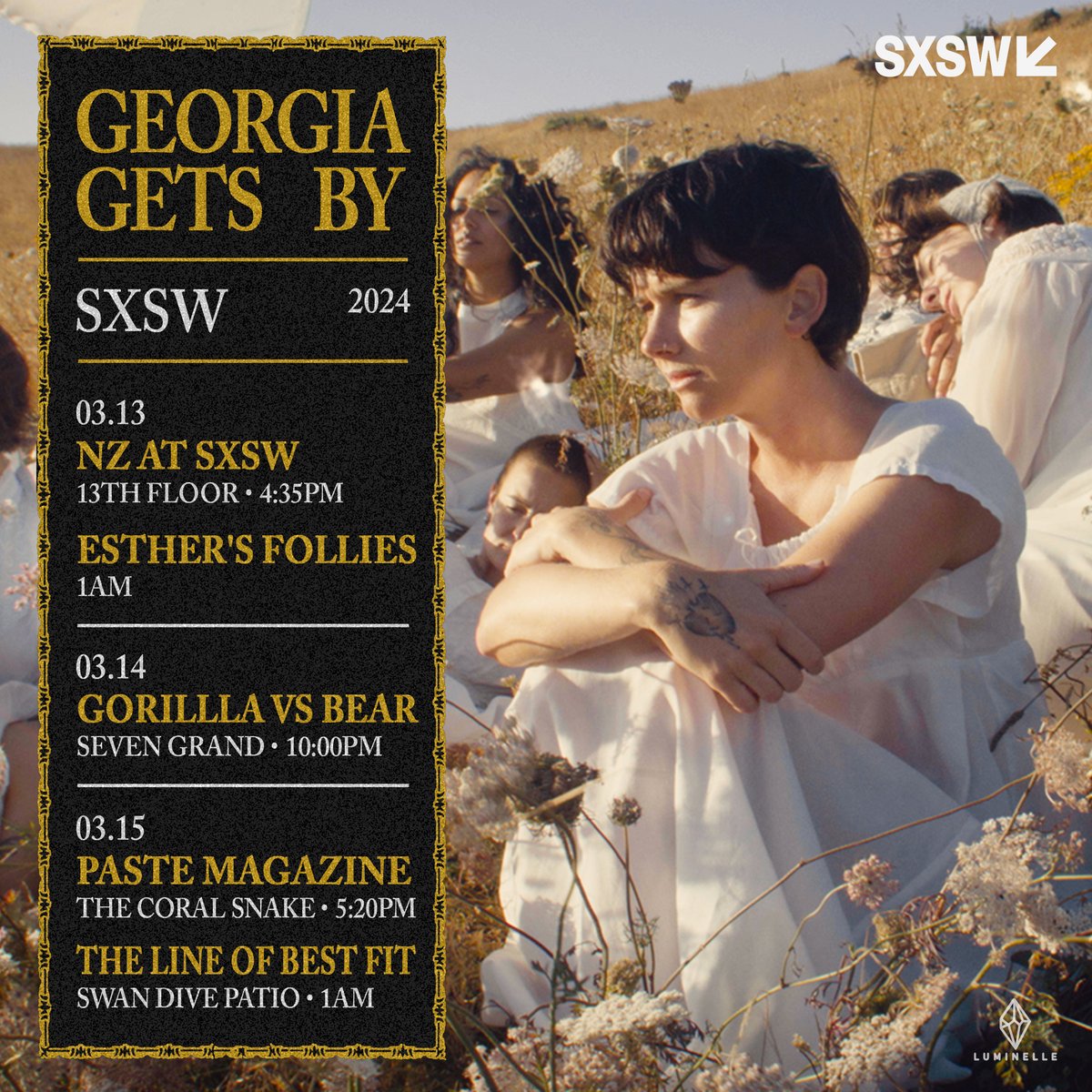 Catch @Georgiagetsby at SXSW this week!