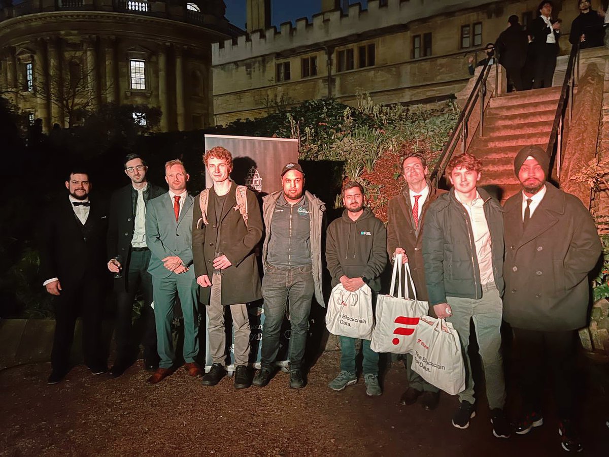FlareNetworks's tweet photo. Just wrapped the epic #ETHOxford hackathon 👏

We had a great weekend connecting with fellow builders, sharing ideas, and building on #Flare.

Big shoutout to the winners who showcased the potential of @FlareNetworks  🏆🧵 https://t.co/mNXW4EXpj1