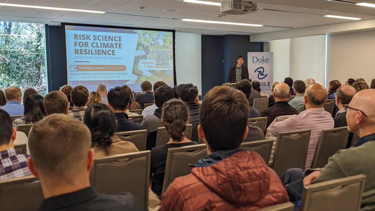 A two-day @DukeU symposium last month brought together the Duke community and invited experts to explore how the US insurance and finance sectors can adapt to better manage #climate risks. nicholasinstitute.duke.edu/articles/risky…