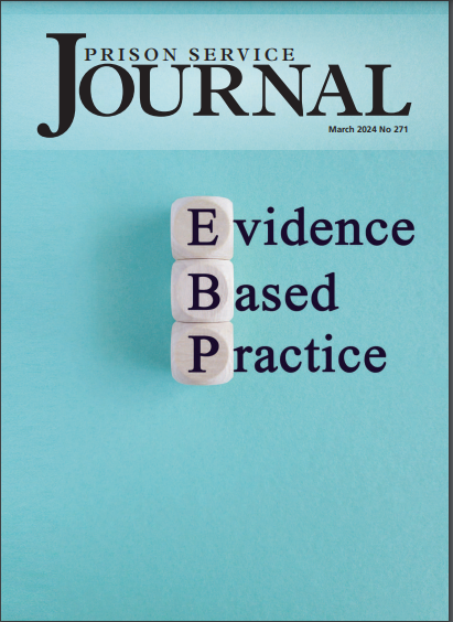 Very excited to announce the publication of our latest edition dedicated to the subject of Evidence-Based Practice in criminal justice settings: crimeandjustice.org.uk/publications/p…