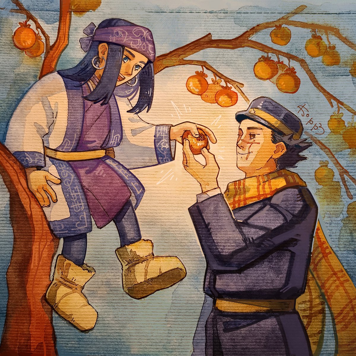 korrrrzai's tweet photo. #goldenkamuy
Persimmon https://t.co/Aoce2lC00f