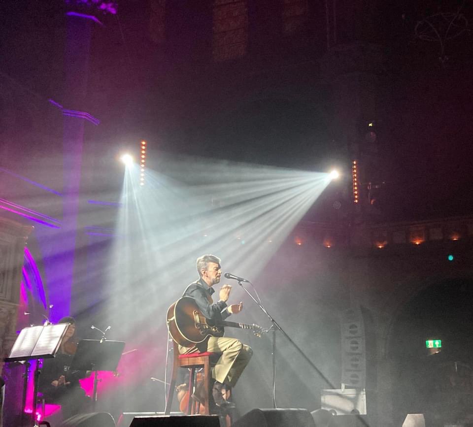 11/03/2022 A truly magical night at Union Chapel, watching @jamthrawn and the Hallelujah String Quartet. What a venue.
