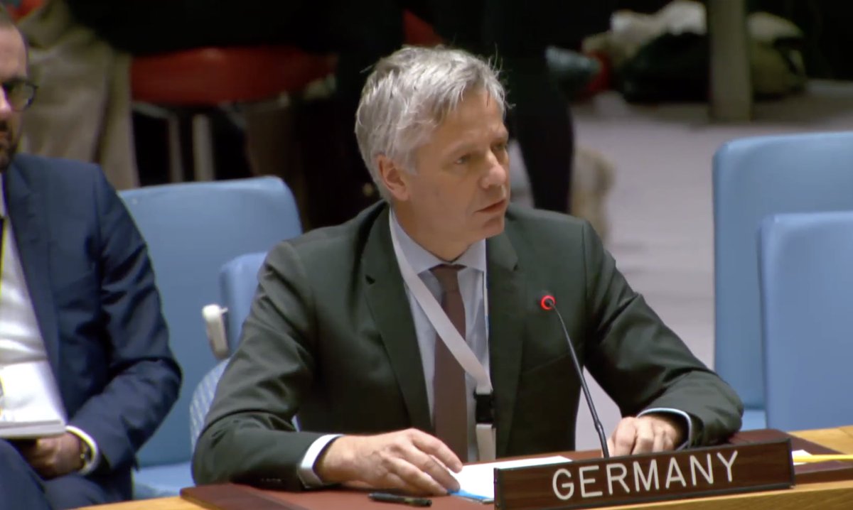 GermanAmbUN_NY's tweet image. Thanks to @JapanMissionUN for initiating #UNSC debate on #WorkingMethods.

🇩🇪 advocates for broader diversity of civil society briefers, especially with regard to women &amp;amp; youth. For a unique perspective, new insights &amp;amp; more creativity.

Full 🇩🇪 statement: shorturl.at/wxKO1
