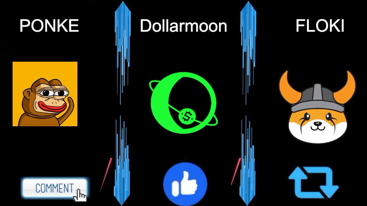 BSCGemsAlert's tweet photo. What is the best #Crypto project for #100x ?

$PONKE Comment 👇
@dollarmoonio Like 🩷
#FLOKI RT 🔃 https://t.co/PZOGLDl9Zn