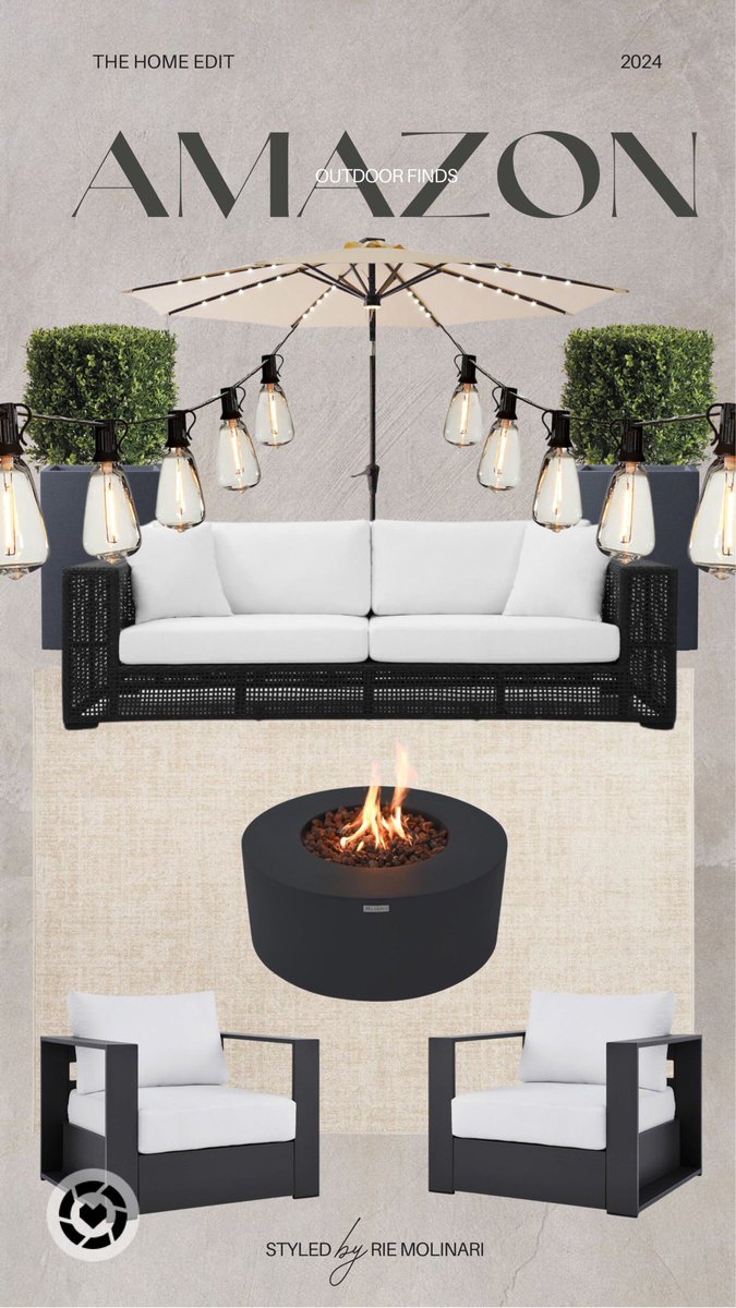 riemolinari's tweet photo. Outdoor modern home finds on Amazon! 

Follow my shop @styledbyriemolinari on the @shop.LTK app to shop this post and get my exclusive app-only content!

#liketkit #LTKhome #LTKSpringSale
@shop.ltk
https://t.co/1V1vUNVqG5 https://t.co/w1V6VmZ9sZ