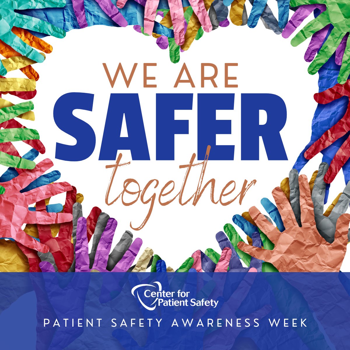 Safe_Rx's tweet photo. Yesterday was the start of #NationalPatientSafetyAwarenessWeek! The theme for this year is Safer Together, emphasizing the importance of safety among the entire team, from the care providers to our support staff to our patients and their families. https://t.co/yy7EiNckBm