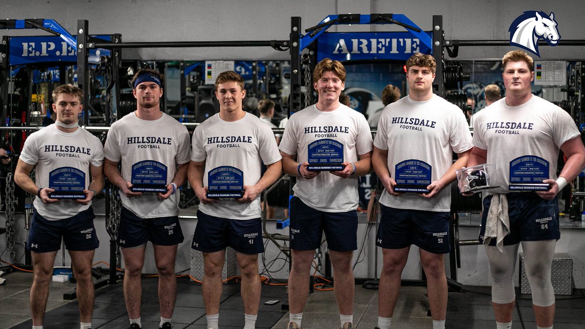 Congrats to the <a href="/Hillsdale_FB/">Hillsdale Football</a> weight class winners at the team's annual Lift-A-Thon, held last Thursday, and thanks to all our supporters for helping us meet our fundraising goal! #ChargeOn 

Watch the On-Demand broadcast of the Lift-A-Thon at greatmidwestdigitalnetwork.com/hillsdale/?B=1…