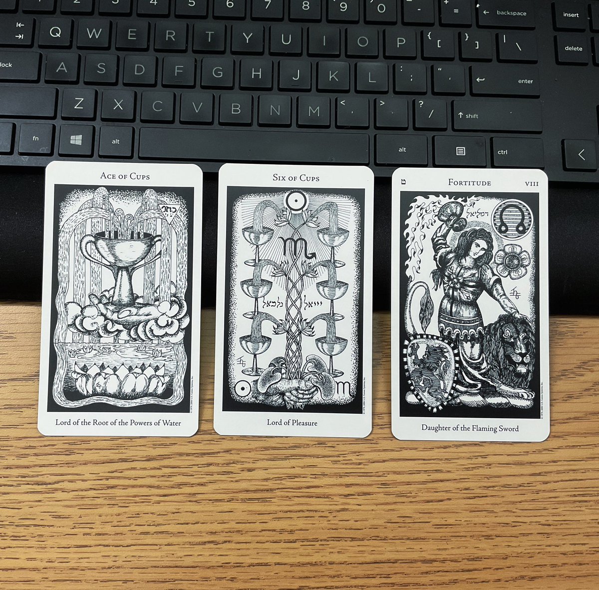 Random #TarotReading for #Capricorn ♑️ It’s okay to put yourself before others every once in a while. You can’t take care of others if you don’t take care of yourself. #AceOfCups #SixOfCups #Fortitude #TheHermeticTarot #Tarot #TarotCommunity