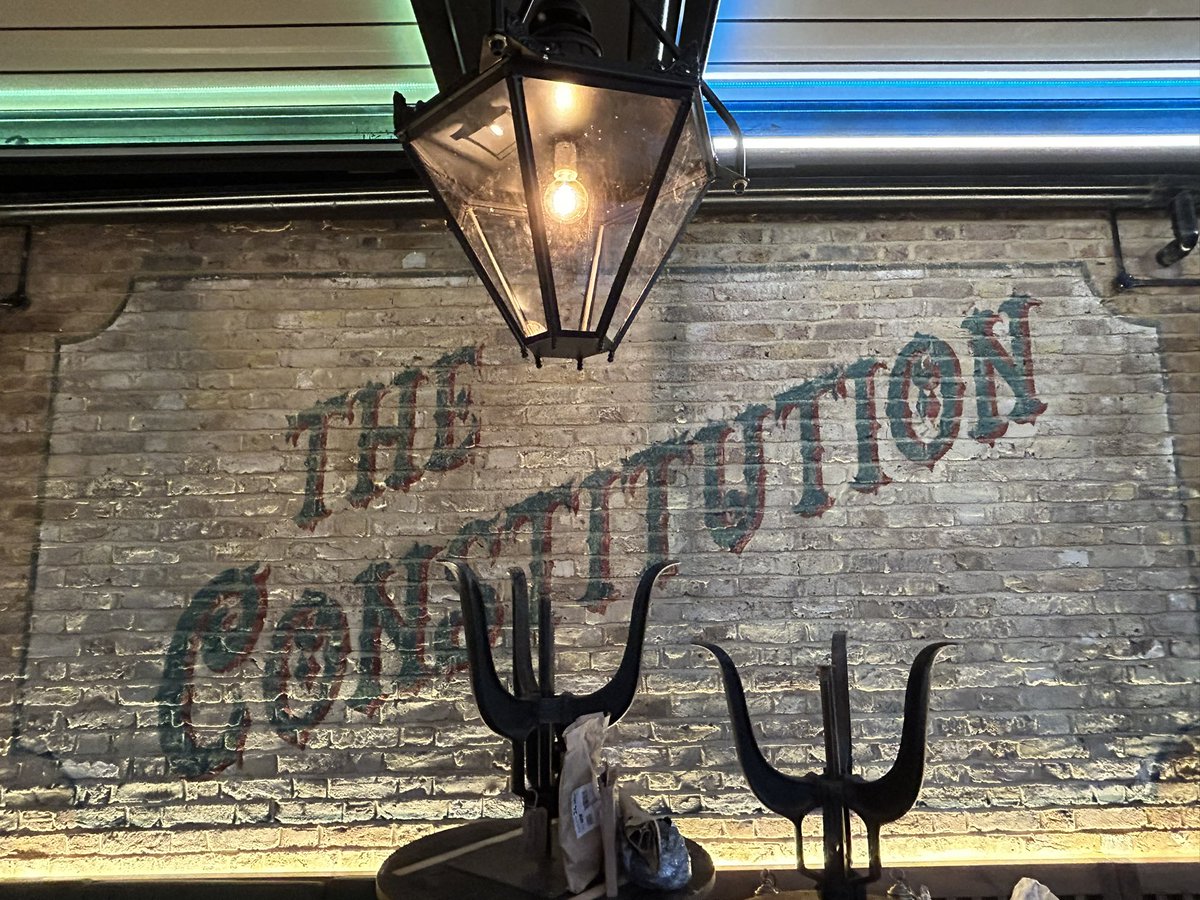 PubsSaving's tweet image. Lights are on at The Constitution pub in Camden. 🍺 Have a look inside! 👀 It feels like a pub that has always been there. Closed for four years - staff are getting ready to welcome customers this weekend. Check pub instagram for updates. #pubsreopening