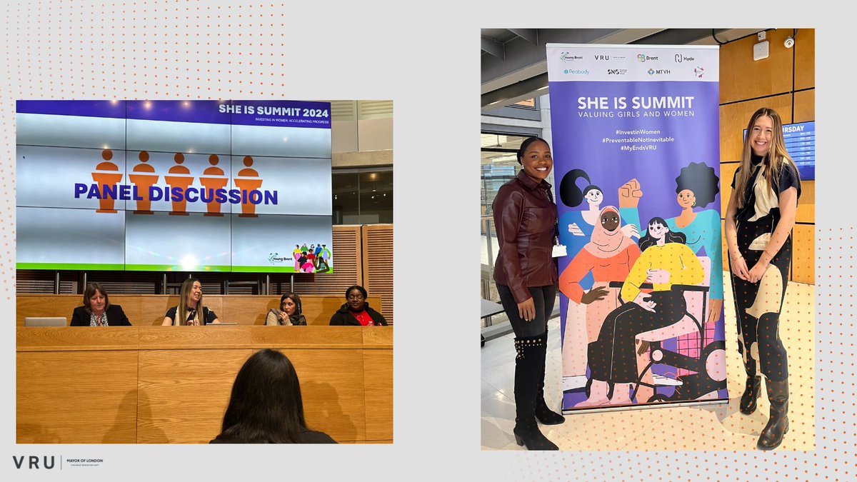 🧡 Last week, we joined the annual She Is Summit, hosted by our incredible MyEnds partner @BrentYPF to celebrate #InternationalWomensDay. 👭 The She Is Summit provides a safe space for girls and young women in Brent and showcased employment opportunities.