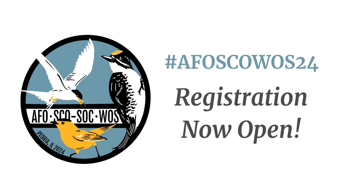 📣IMPORTANT ANNOUNCEMENT: Registration for #AFOSCOWOS24 is now open! Early bird rates are available until May 31. We're so excited to see you this summer! afoscowos2024.org/registration/
