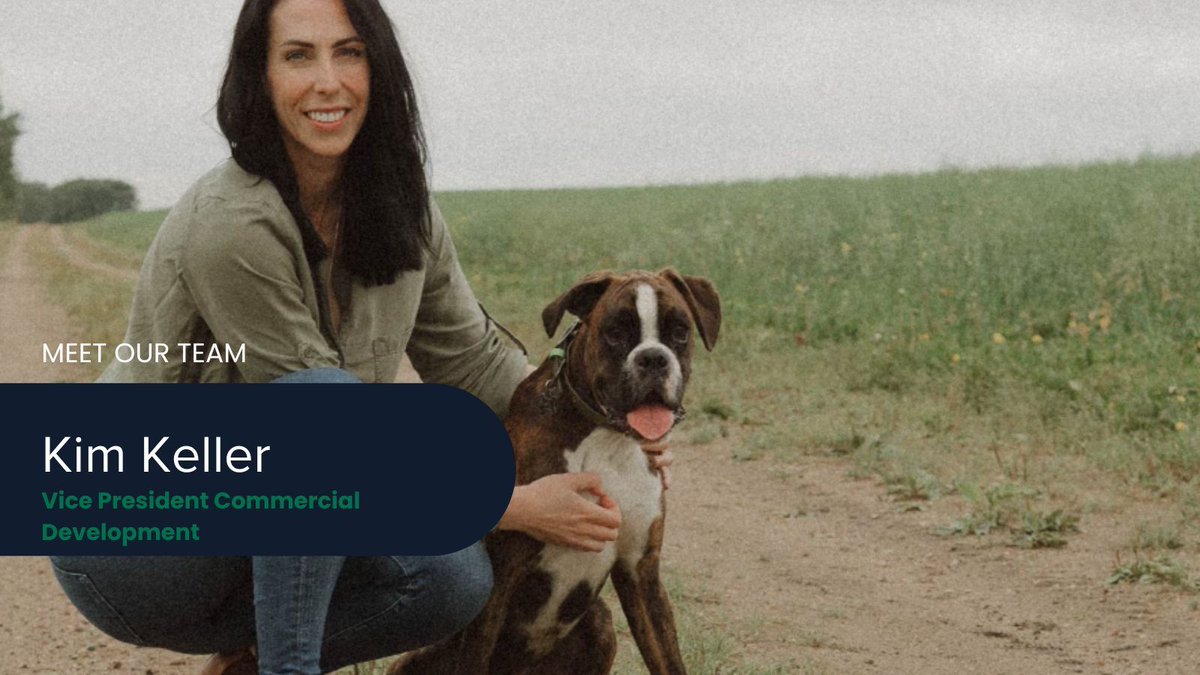 Meet Kim Keller, our VP of Commercial Development! With a rich background in ag tech and farming, Kim is driven to make a real impact on agriculture. She's passionate about improving grain transactions and mental health in rural communities.

 Learn more:buff.ly/3TtYng2