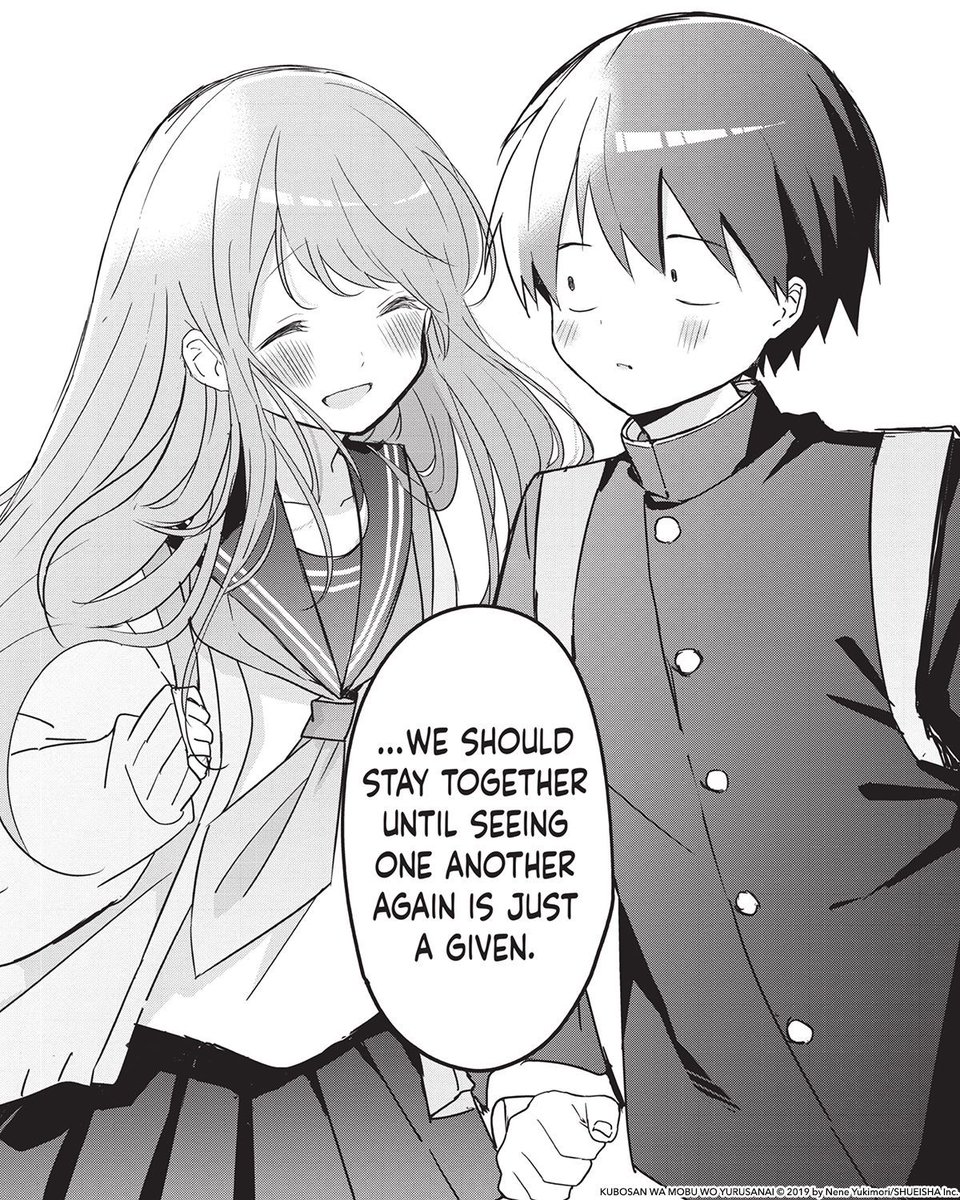 Give it up for Kubo and Shiraishi! 🥳 What a journey this has been. 

Click the link in our bio to read a free preview of #KuboWontLetMeBeInvisible Vol. 12