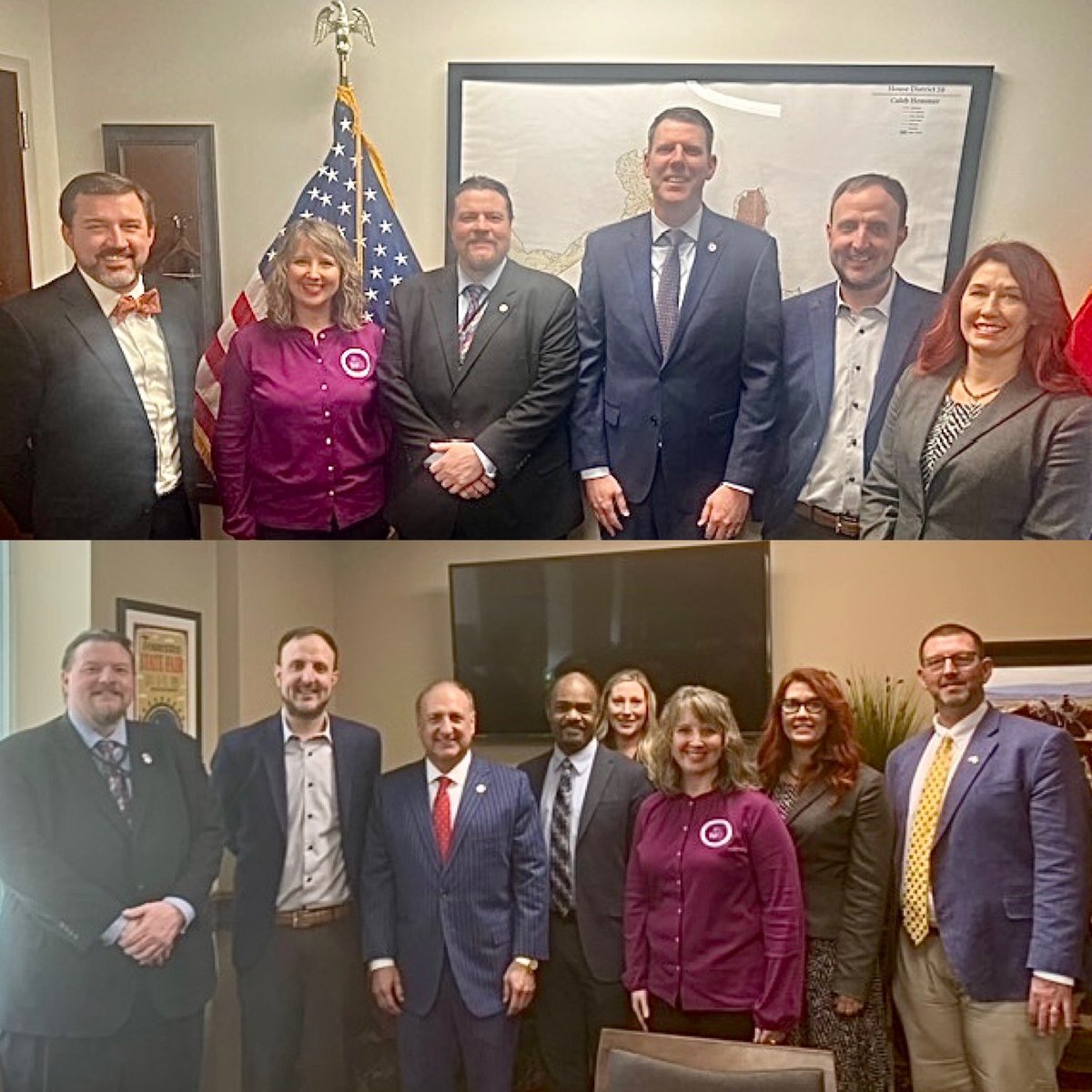 The Housing Fund (@thehousingfund) on Twitter photo We proudly joined <a href="/TN_Housing_Dev/">THDA</a> <a href="/TNHousingCoalit/">Tennessee Affordable Housing Coalition</a> for a 2024 Day on the Hill discussing the need for⬆️affordable housing statewide.
Pictured▶️THF, TNAHC, THDA leaders with:
✔️Sen. Adam Lowe (D1)
✔️Lt. Governor Randy McNally (D5)
✔️Rep. Caleb Hemmer (D59)
✔️Sen. Paul Bailey (D15) We proudly joined <a href="/TN_Housing_Dev/">THDA</a> <a href="/TNHousingCoalit/">Tennessee Affordable Housing Coalition</a> for a 2024 Day on the Hill discussing the need for⬆️affordable housing statewide.
Pictured▶️THF, TNAHC, THDA leaders with:
✔️Sen. Adam Lowe (D1)
✔️Lt. Governor Randy McNally (D5)
✔️Rep. Caleb Hemmer (D59)
✔️Sen. Paul Bailey (D15)
