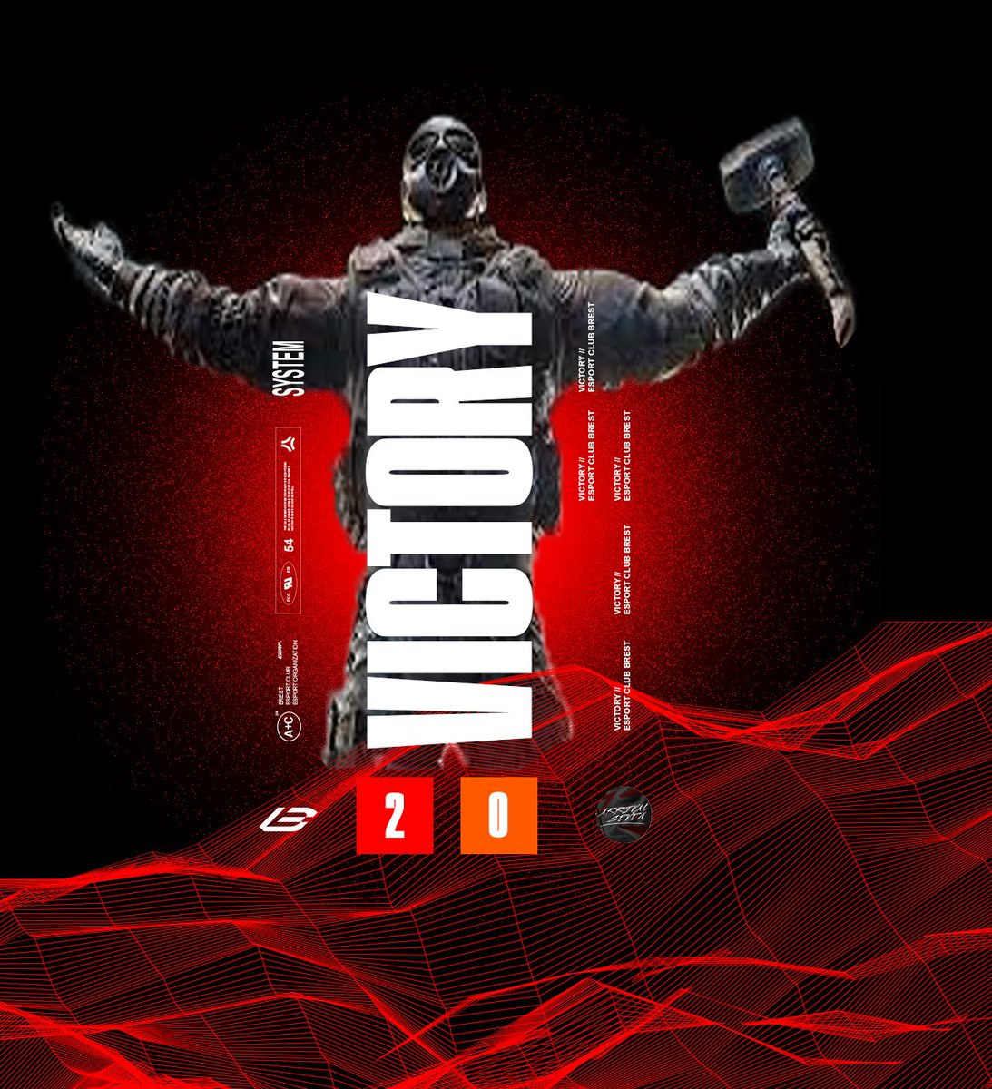 Brest_Esport's tweet photo. 📢RÉSULTAT

Magnifique Victoire 2-0 (7-4 / 7-5) face à @ArrivalSeven 
Merci @AyzunnR6S pour le cast
GG aux joueurs 👏
Superbe remonter de Lower 📈
LET S GO EN FINALE LOWER BRACKET versus @NeoCrownesport 😏
#GoECB⚪️🔴 https://t.co/Sutiz4B0Bt