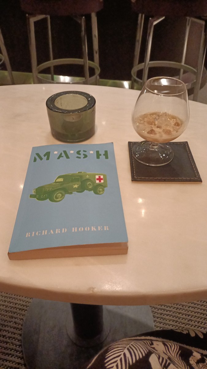 Relaxing in the hotel bar with a Bailey's and a good book before the London Book Fair tomorrow. 

To say I'm a little excited would be an understatement ☺️

#editorslife #amediting #LBF24 #BookTwitter