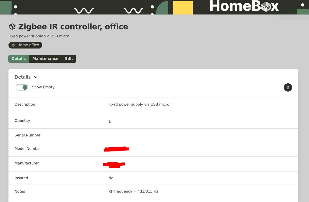 danielsrosehill's tweet photo. Some more pics of the #Homebox UI. This thing is sort of like every chronically disorganised techie's hobbyist's dream! #organisation https://t.co/wcdL7FIXyH