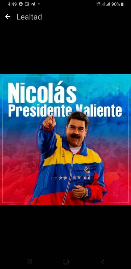 Este es nuestro candidato. Por Valiente, por leal y consecuente. No se arrodillo al imperialismo. Vamos con @NicolasMaduro pa las que salgan.