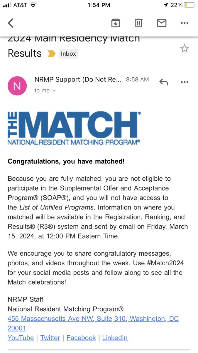 ReidColliander's tweet image. 21 years later we have finally come full circle. I’m going to be a neurosurgeon!! 

#Match2024 #Neurosurgery