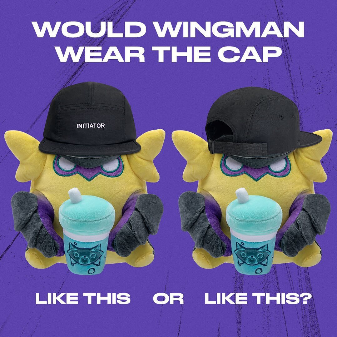 i personally think forwards when planting and backwards when defusing WINGMAN PLUSH riot.com/Wingman-Plush