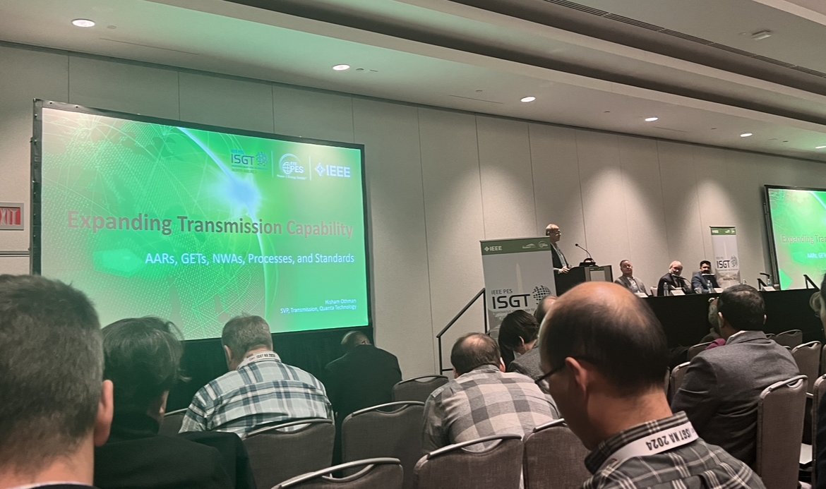 NJITWind's tweet photo. Akhyurna Swain, PhD candidate at our lab, attended the 2024 Conference on Innovative Smart Grid Technologies, North America (ISGT NA 2024) held in Washington DC from February 19–22, 2024 and presented the research paper titled ‘Magnetic Signature-Based Model Using Machine Learning for Electrical and Mechanical Faults Classification of Wind Turbine Drive Trains’ during the ISGT NA poster session.

With its focus on the theme ‘Innovations for a Decarbonized Resilient Grid’, the conference offered numerous plenary and panel talks that provided profound insights into the latest advancements shaping the future grid landscape. Engaging discussions covered topics such as grid and climate modeling, insights into hydrogen integration, crucial innovations in DER solutions, future transmission systems, and decarbonized grids, leaving a lasting impression on the attendees.

Moreover, networking opportunities allowed interactions with esteemed experts and professionals from diverse backgrounds, fostering invaluable connections. Attending a conference of such high caliber undeniably fosters a deeper commitment to advancing research and meaningfully contribute to the evolving smart grid and clean energy sector.

Acknowledgments are extended to NJEDA and the Wind Institute Fellowship for their invaluable support.