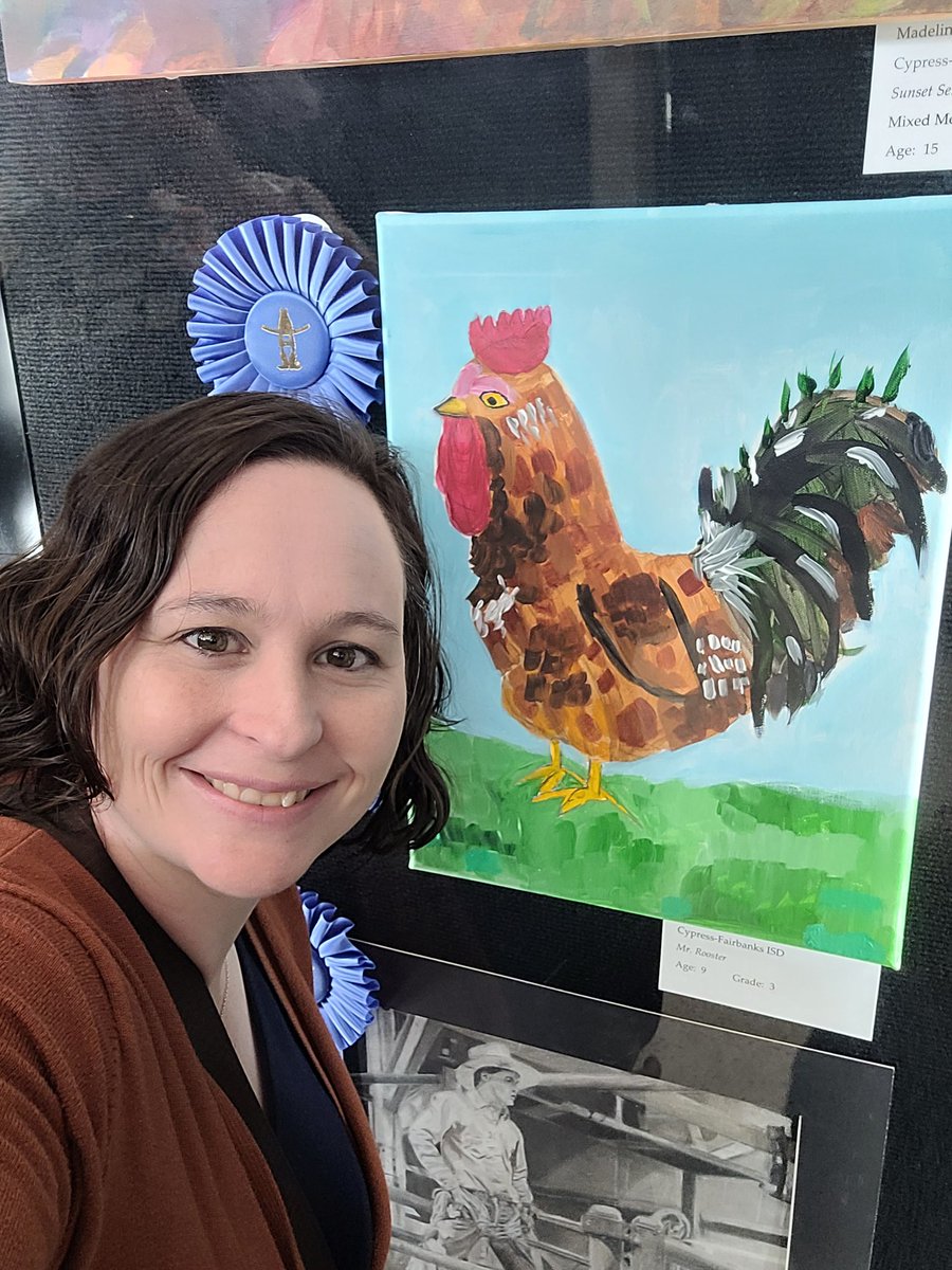 MrsMcKeesClass's tweet image. Loved seeing a @cyfairMillsap students art at the rodeo!!! #Itswhatmustangsdo #MustangsLEAD