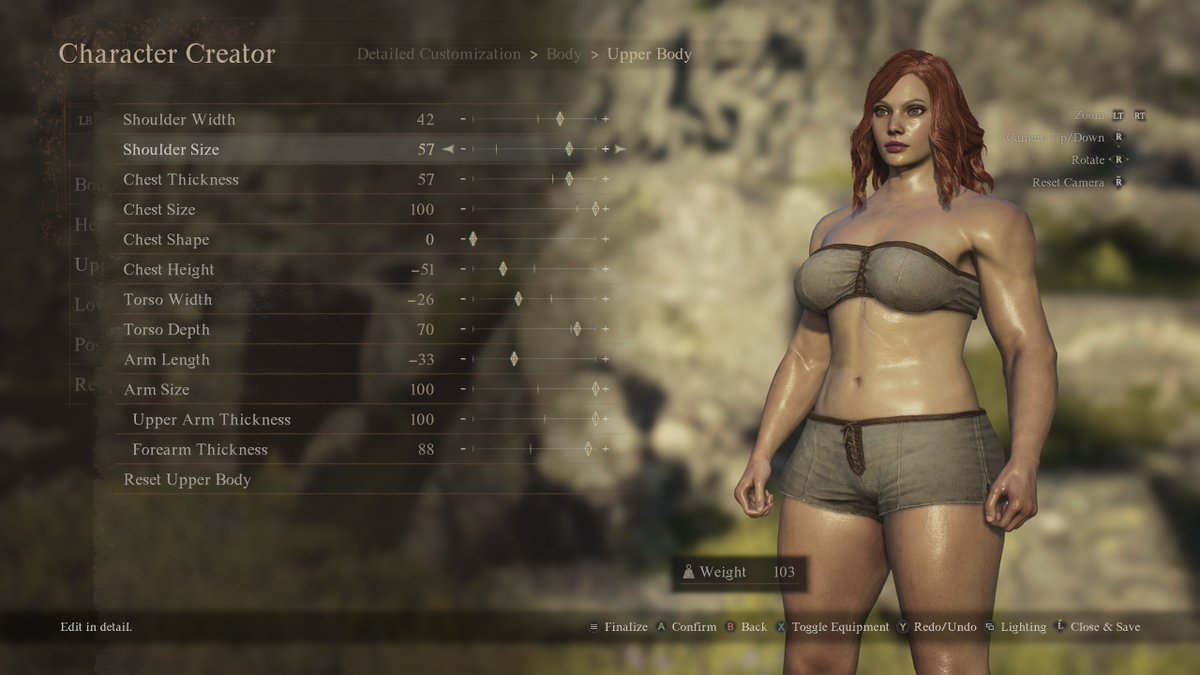 Kalemuscle1's tweet photo. My custom Arisen from the Dragon's Dogma 2 Character Creator. #DragonsDogma2 #CustomCharacter #MuscleMommy https://t.co/YxHo8qFOgI