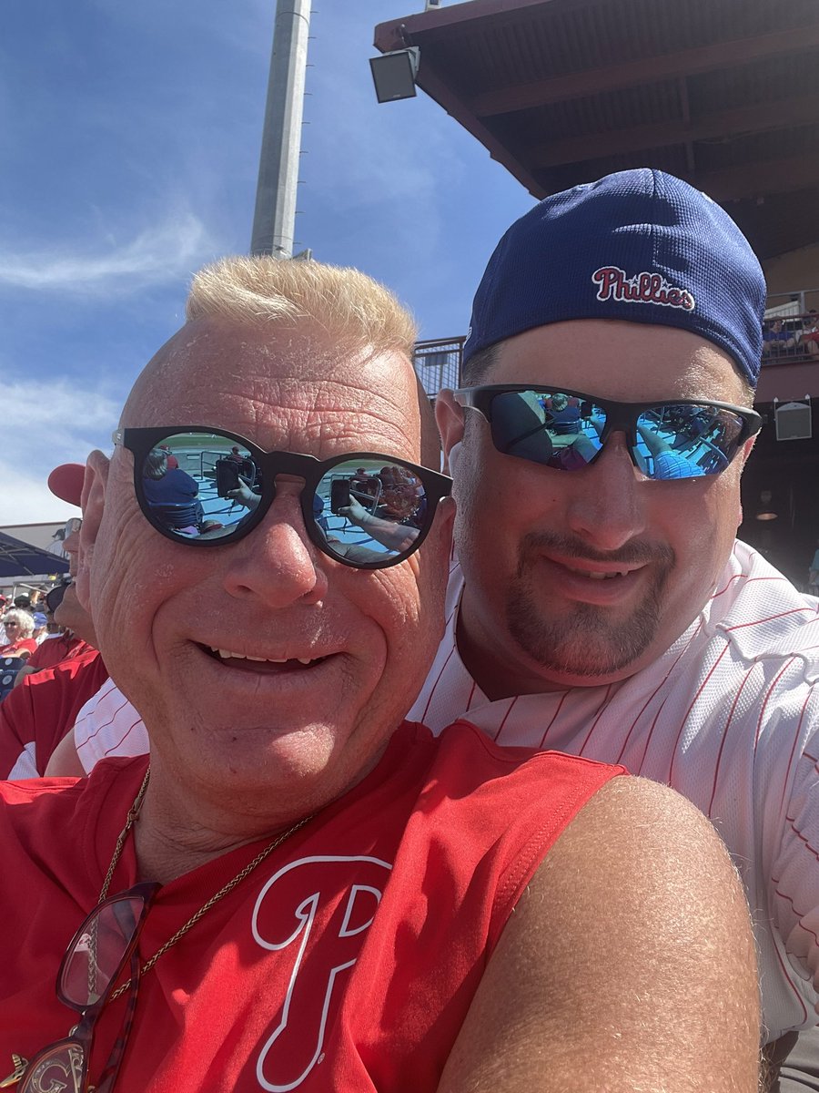 When your best friend is your dad… you go see <a href="/Phillies/">Philadelphia Phillies</a> baseball as often as possible. #SpringTraining