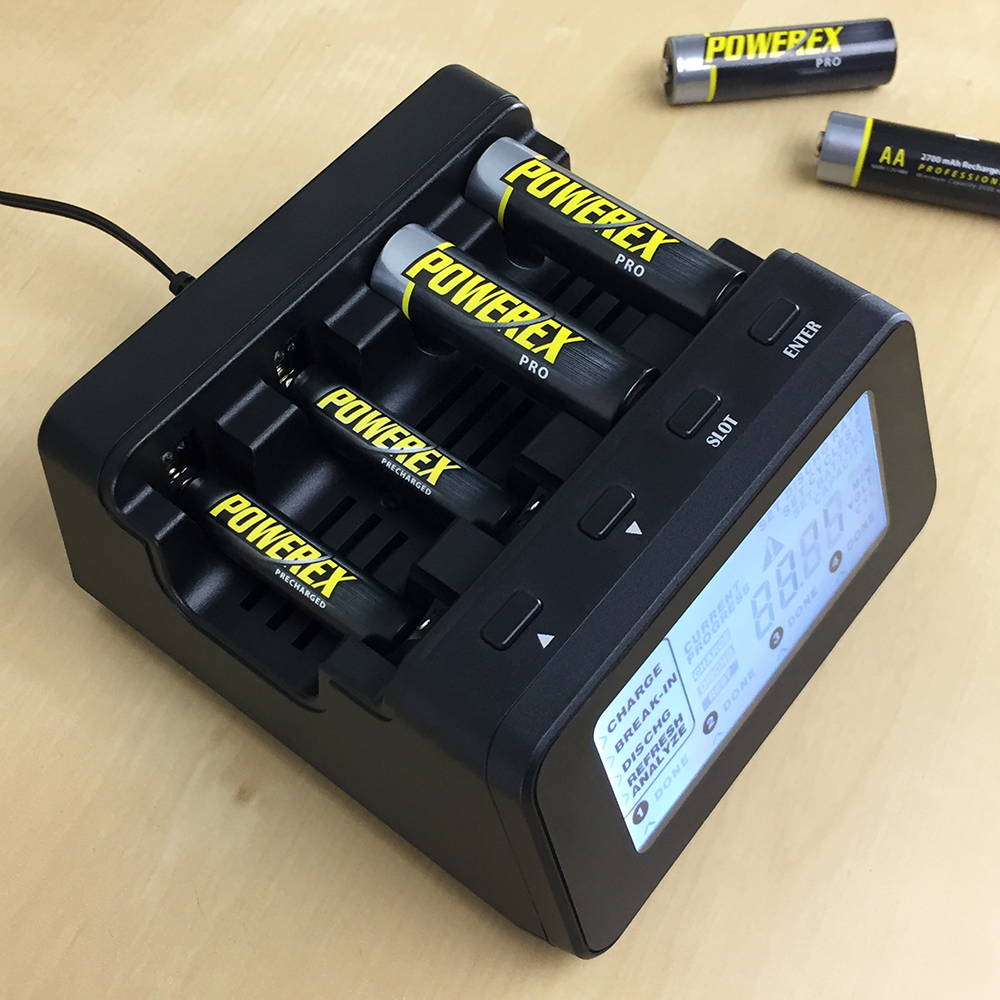 The #Powerex MH-C9000PRO can do more than just charge your batteries! 4 Modes of Operation: 🔋CHARGE: Normal charge 🔋BREAK-IN: Activates batteries stored 6 months+ 🔋DISCHARGE: Removes battery energy 🔋REFRESH & ANALYZE: Determines battery capacity/health mahaenergy.com/mh-c9000pro/