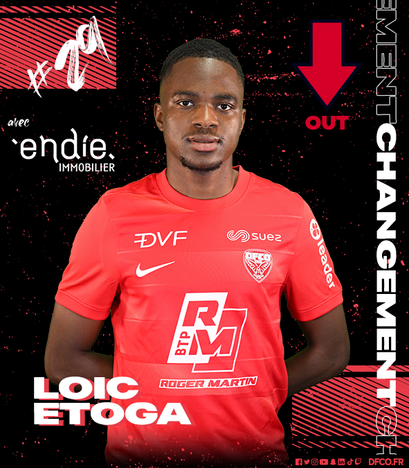 DFCO_Officiel's tweet photo. 🔁92' Sortie de Loic Etoga, entrée en jeu de Souleymane Cissé !
#DFCOCNFC (1-0) https://t.co/CmjwmH7aNy