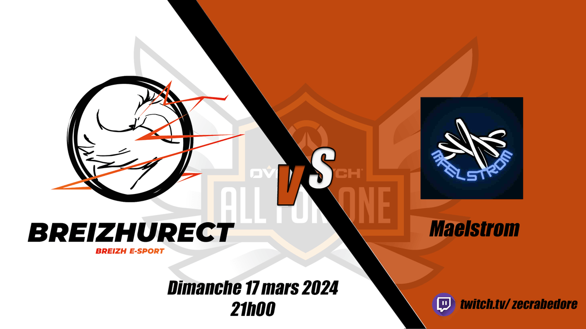 Mais ce soir je vous annonce également le match pour dimanche contre les maelstrom ! 
#forthephoenix #BREIZHWIN