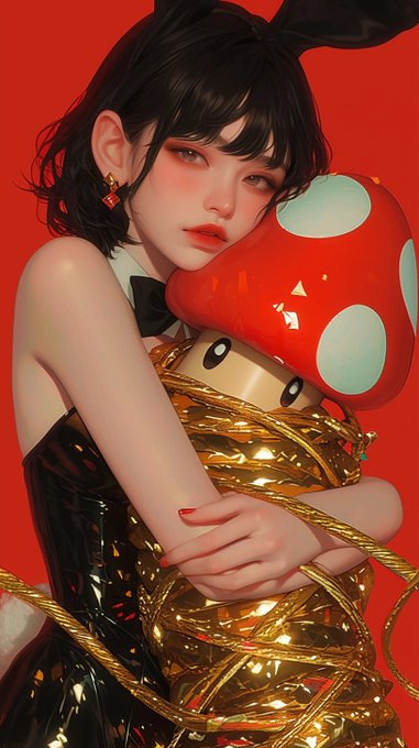 &ldquo;Magic Mushroom&rdquo; 🪢🍄 🐰🪢  #AIart #ArtificialIntelligenceArt #midjourney #DigitalArt #girls #bunnies #AIgeneratedArt #ropebunny #shibari #concept #snake #tattoo #shibari #bdsm<a href="/tag/aiart"class="tags">#AIart</a><a href="/tag/artificialintelligenceart"class="tags">#ArtificialIntelligenceArt</a><a href="/tag/midjourney"class="tags">#midjourney</a><a href="/tag/digitalart"class="tags">#DigitalArt</a><a href="/tag/girls"class="tags">#girls</a><a href="/tag/bunnies"class="tags">#bunnies</a><a href="/tag/aigeneratedart"class="tags">#AIgeneratedArt</a><a href="/tag/ropebunny"class="tags">#ropebunny</a><a href="/tag/shibari"class="tags">#shibari</a><a href="/tag/concept"class="tags">#concept</a><a href="/tag/snake"class="tags">#snake</a><a href="/tag/tattoo"class="tags">#tattoo</a><a href="/tag/shibari"class="tags">#shibari</a><a href="/tag/bdsm"class="tags">#bdsm</a>