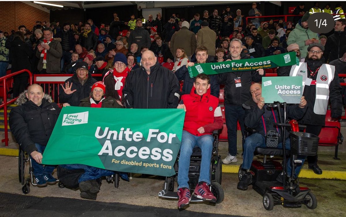 Proud to have marked the 2024 <a href="/lpftweets/">Level Playing Field</a> #UniteForAccess campaign at Saturdays win v Brentford, and last Mondays win v Sheffield United!

#AllArsenalAllAccess