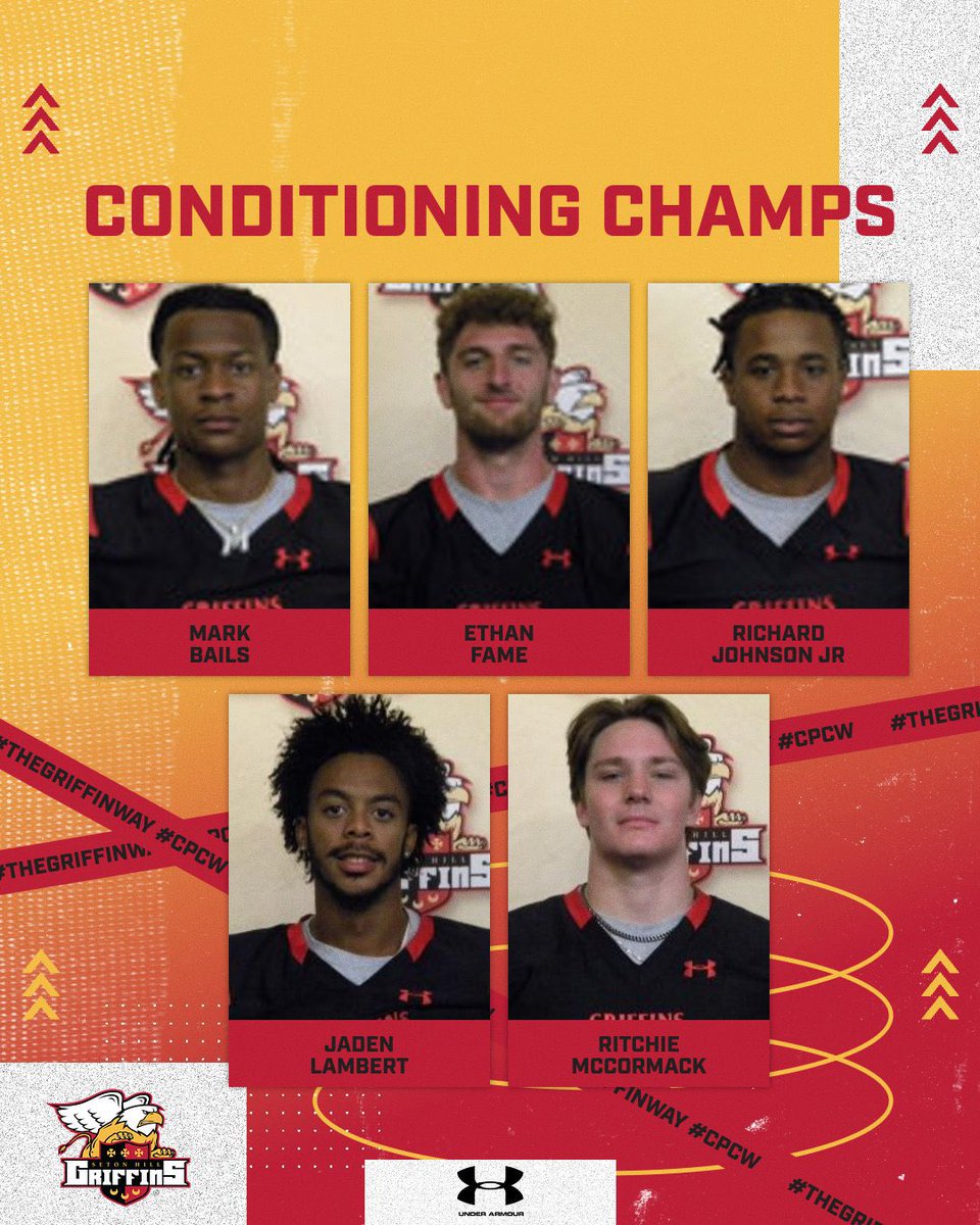 Big workout for the Griffins this morning‼️

Conditioning Warriors of the day 🔥

#TheGriffinWay #CPCW