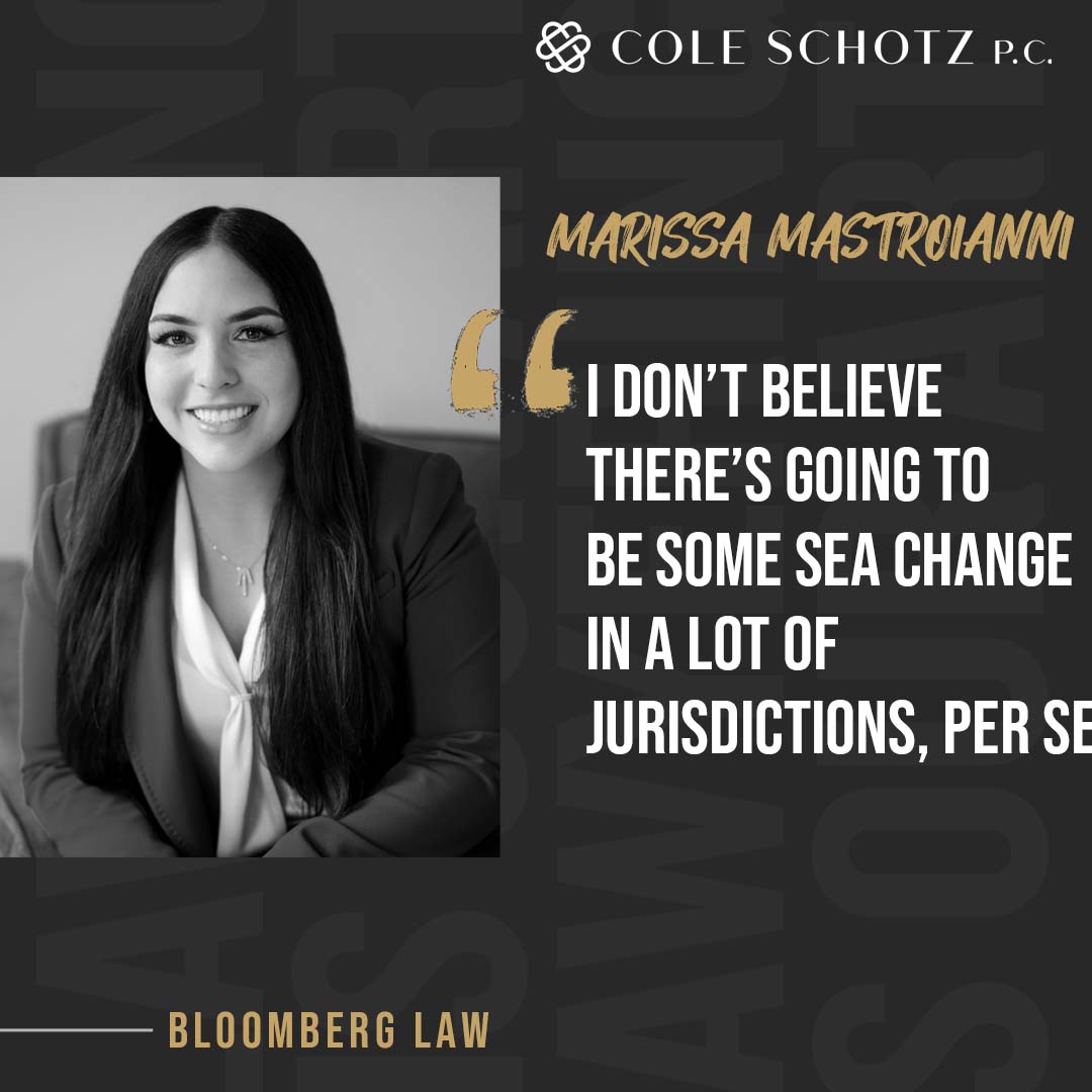 Marissa Mastroianni weighs in on the practical implications of the U.S. DOL's independent contractor rule that went into effect today with Bloomberg Law.

coleschotz.com/news-and-publi…

#employmentlaw #departmentoflabor #bidenadministration #independentcontractors #coleschotz