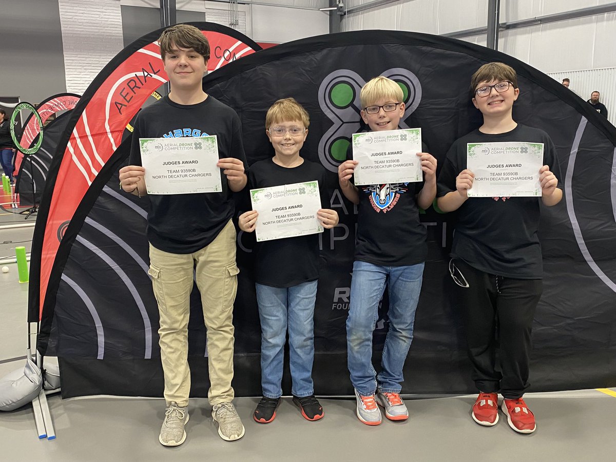 Our first ever NDES drone team competed this weekend. They did a fantastic job, and we are so proud of them and their hard work!