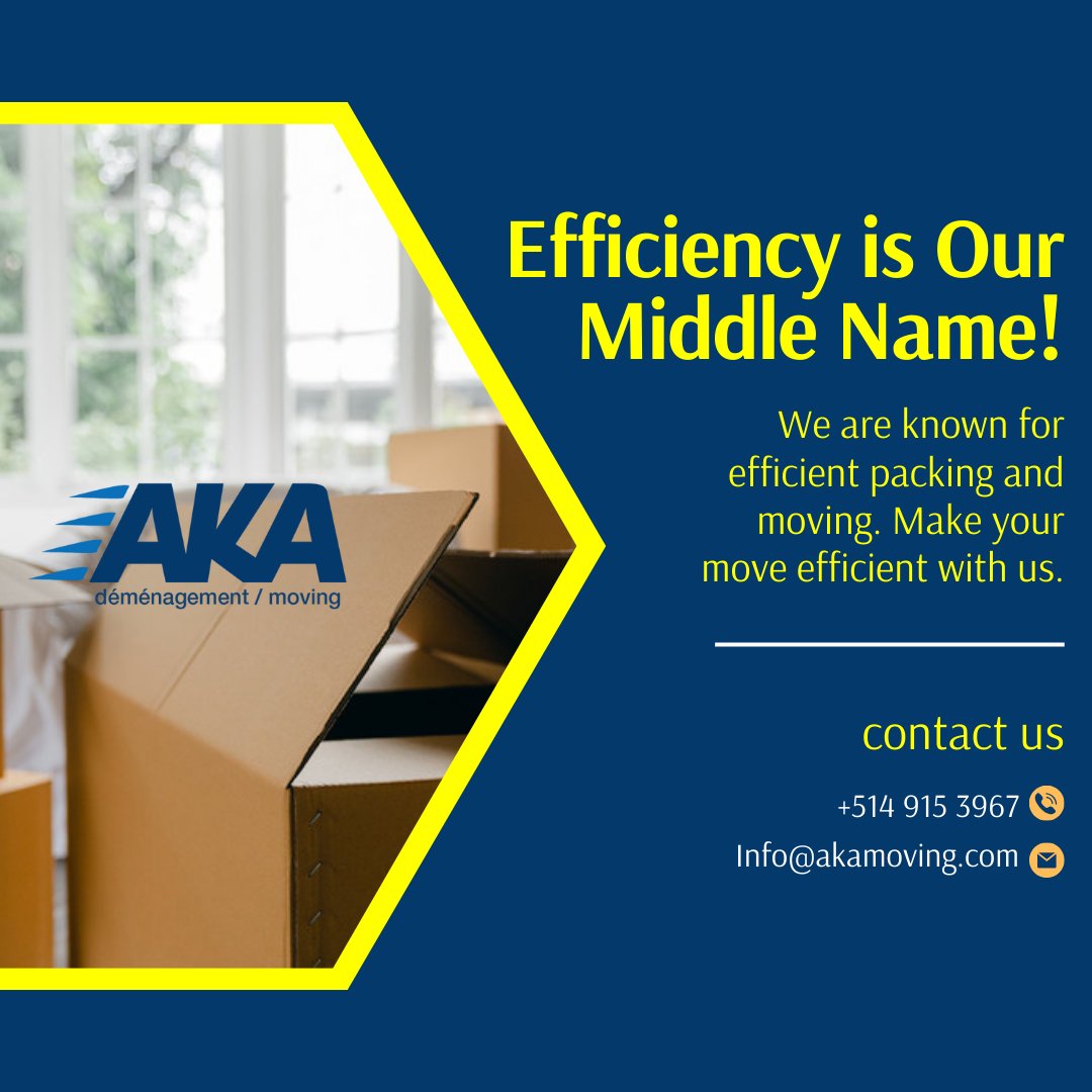 AKA_Moving's tweet image. Efficiency is Our Middle Name! �
We are known for efficient packing and moving. Make your move efficient with us. #Efficiency 
#MoversAndPackers #EfficientMove #MovingEfficiency #KnownForEfficiency