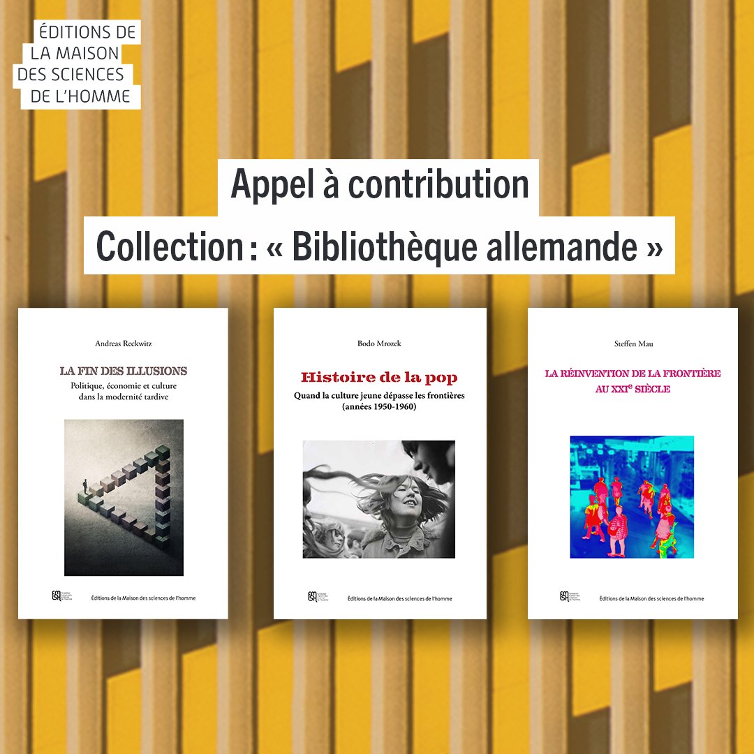 Éditions de la MSH tweet media