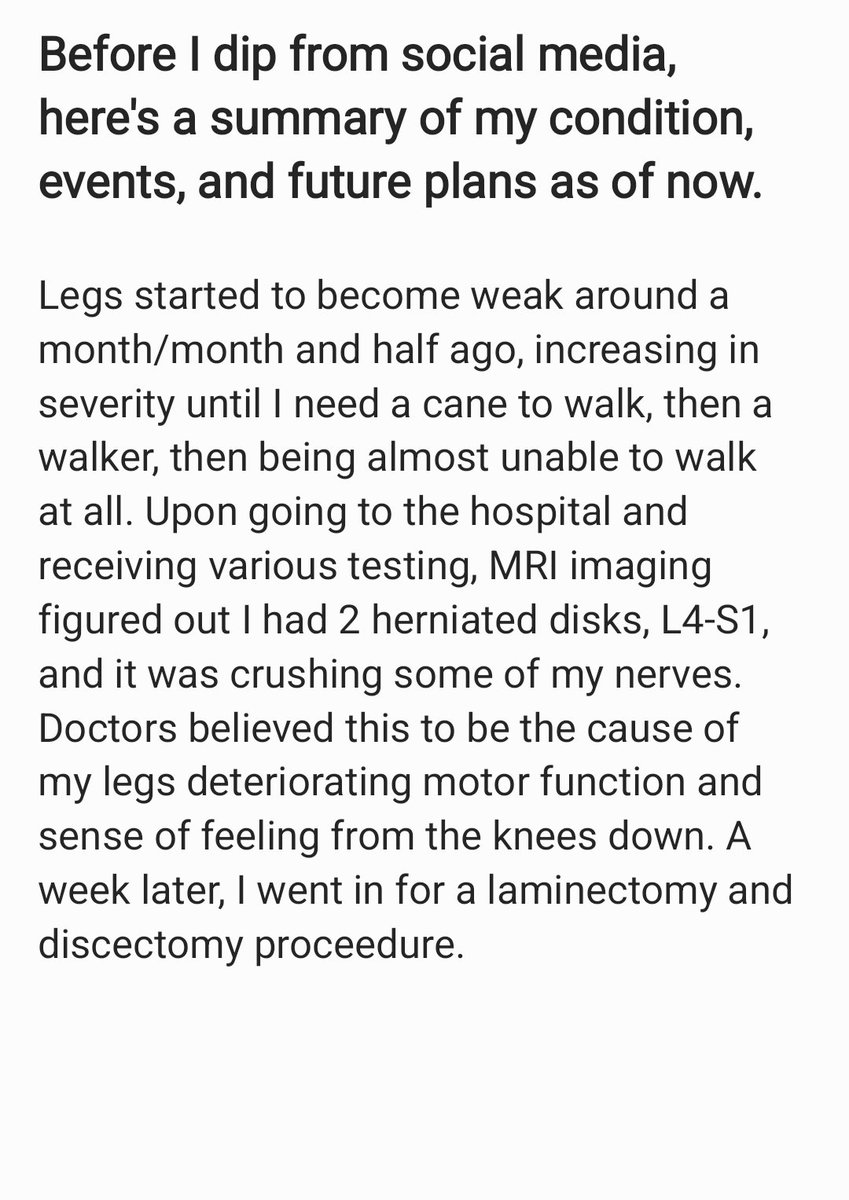MochizukiYoru's tweet photo. Before I go offline, here's a summary of what's going on.

Also, linked below is my ko-fi goal tweet. I hate asking this, but if you can spare any aid with the medical bills I am facing on top of all of these issues, I would be grateful beyond words 🙇‍♂️ I can't do this alone ;-; https://t.co/f9xLq37tMa