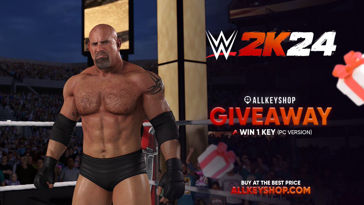 allkeyshop's tweet photo. 🎉 #WWE2K24 Giveaway! 

Enter for a chance to win a WWE 2K24 PC Key Global! 🌍 Get ready to step into the ring with your favorite WWE Superstars.

How to win:
1️⃣ Follow us
2️⃣ Like &amp; RT this tweet
3️⃣ Tag a fellow WWE fan

📅 Ends: 23rd March 2024. Don't miss your shot at glory! https://t.co/LrtAIlPztM