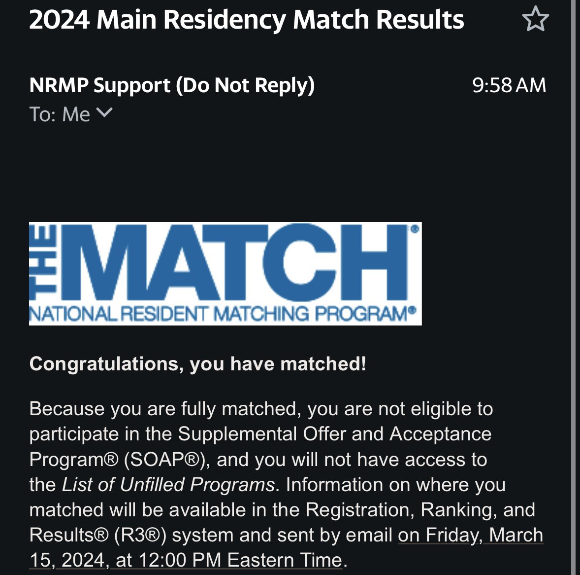 IWILL_BE_GREAT's tweet photo. Blessed to say today I officially matched into Orthopedic Surgery!!!! All glory to God, none of this would be possible without His blessings. Thank you to everyone who has helped me on this journey! #ortho https://t.co/fTedkUhqVg