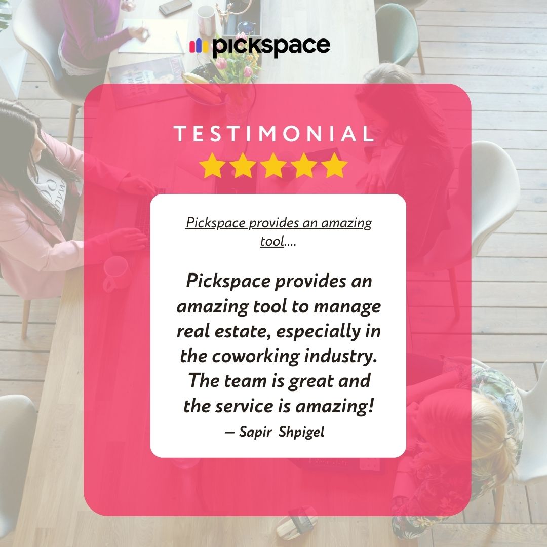 Pickspace tweet media