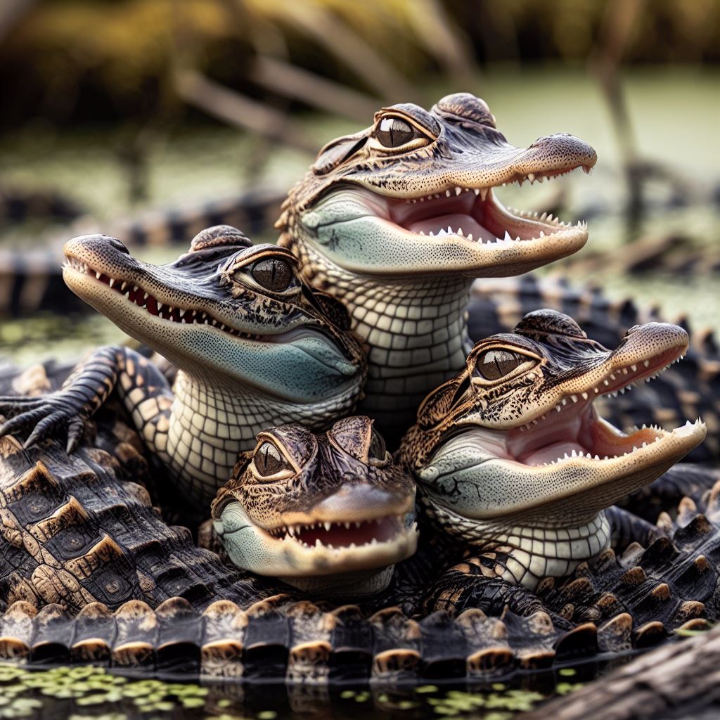 rdelesderrier's tweet photo. Essa imagem vai te encher de fofura! 
Bebês jacarés, fofinhos brincando juntos sorrindo! #Jacaré #Oscars
#Oscars2024 https://t.co/uo6xC9mTne