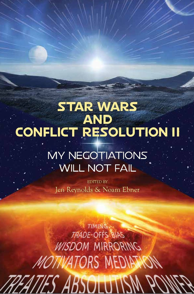 IT'S HERE!
Thrilled to share the front cover art of our upcoming new book, Ep. II

Book dropping soon, watch this spot for updates
#StarWars #starwarsart #negotiation #conflict #ConflictResolution #mediation #arbitration #law #ADR #art #youtrulybelongherewithusamongtheclouds