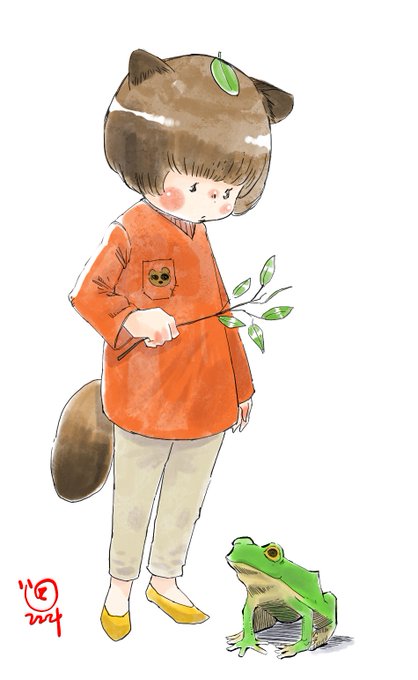 たぬきはいつでもあなたのそばに。 